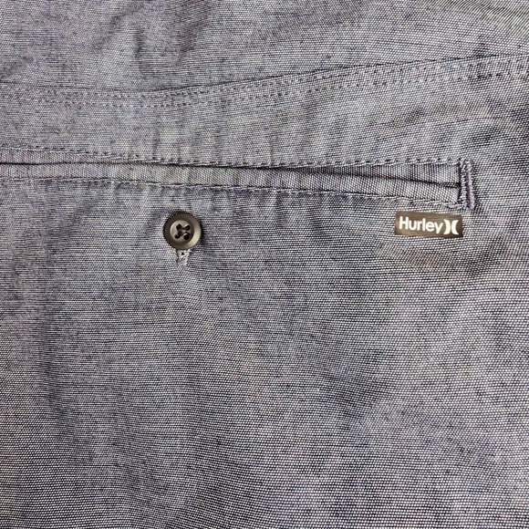 Hurley X Nike Dri-Fit Mens Chino Shorts 38 Gray Blue (Bundle‎ Of 2) Golf Casual - Picture 4 of 14